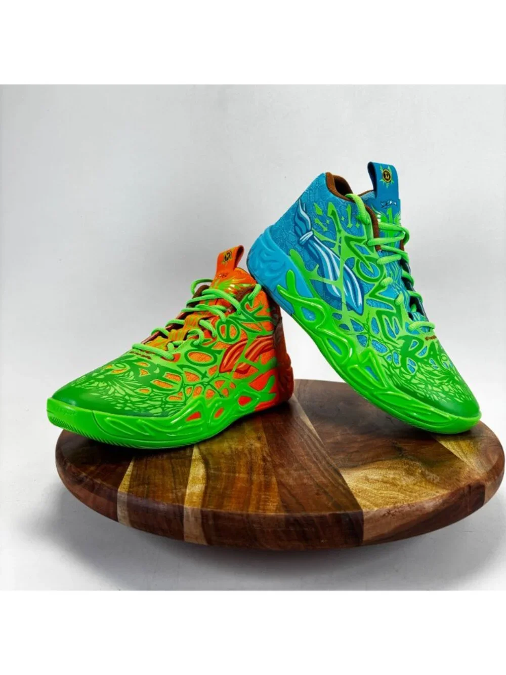 Puma Lamelo Ball MB 04 Mn 8.5 Teenage Mutant Ninja Turtles Leonardo Michelangelo